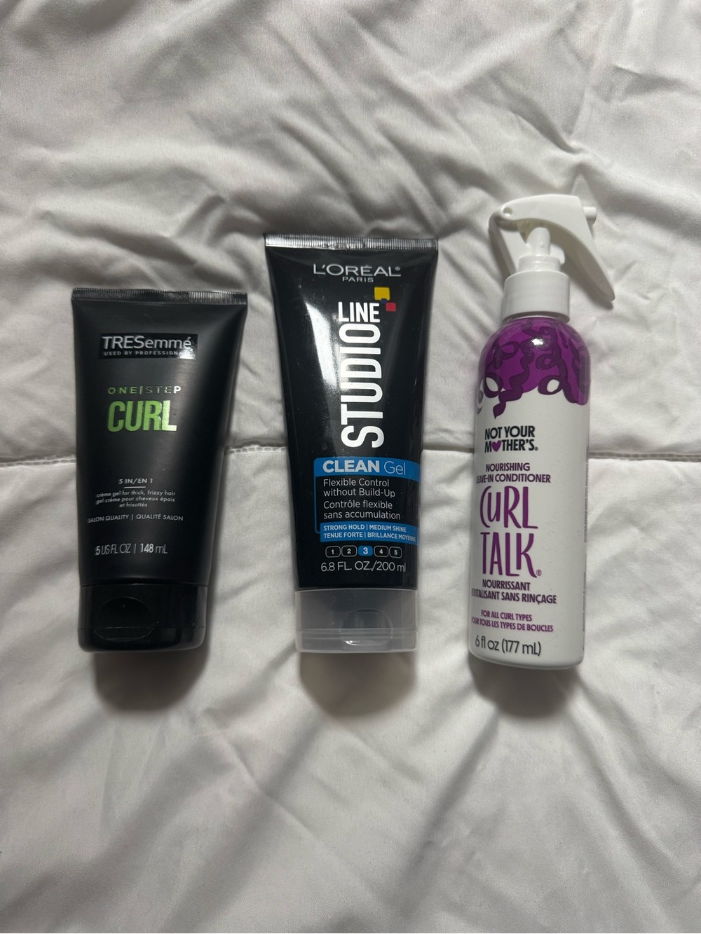Curl Hair Products: Styling Gel/Leave in Conditioner Bundle